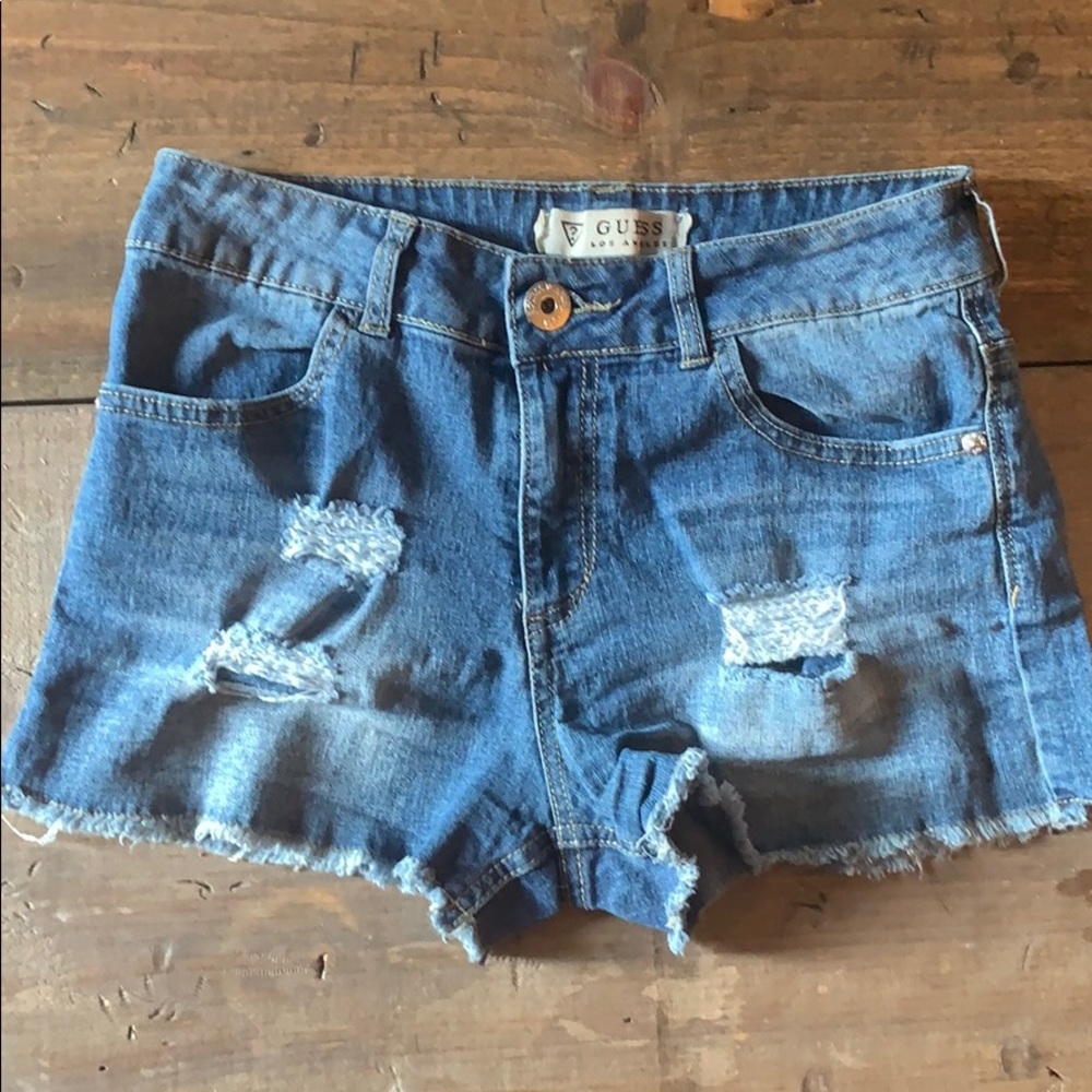 Guess jean shorts